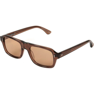 Epokhe Mono - Polished Brown/Brown Lenses