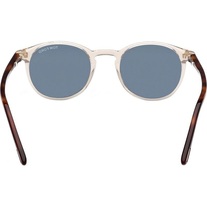 Shop Tom Ford Andrea 02 FT0539 Sunglasses Brown Havana/Green