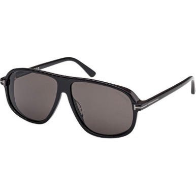 Tom Ford Guillaume FT1208N - Shiny Black/Smoke Lenses