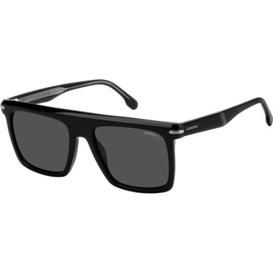 Black and Dark Ruthenium/Grey Polarised Lenses