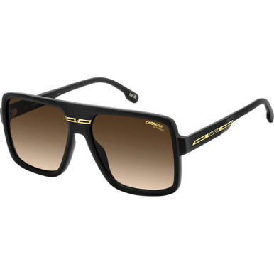 Matte Black/Black Brown Gradient Lenses