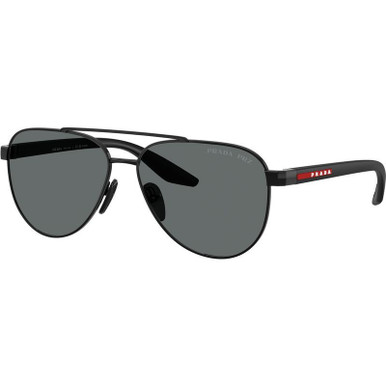 Black/Dark Grey Polarised Lenses