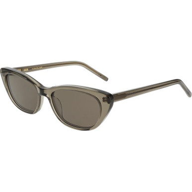 Kaleos Cobb, Transparent Olive Green/Grey Lenses