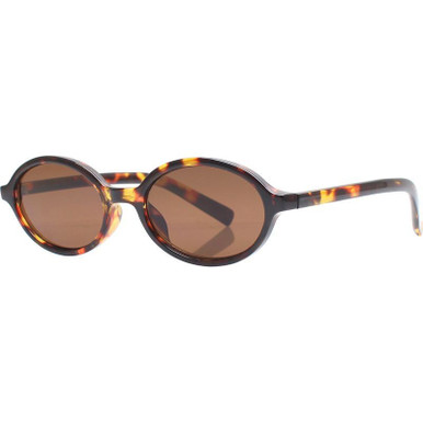 Reality Eyewear The Bessette, Turtle/Brown Lenses