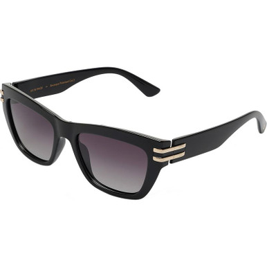 Locello Paige, Black/Smoke Gradient Polarised Lenses