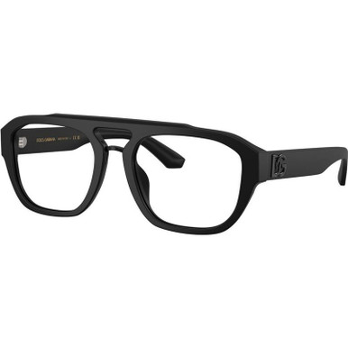 Matte Black/Clear Lenses