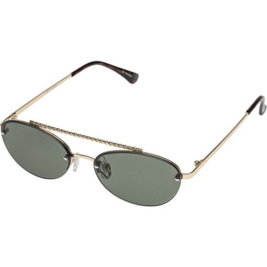 OUTLET Mink Pink Turn Up (O) - Gold and Green/Green Lenses