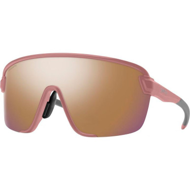 Smith Bobcat, Matte Chalk Rose/Chromapop Rose Gold Mirror Lenses