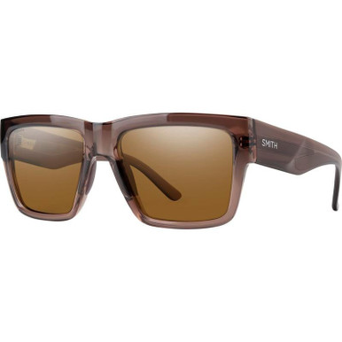 Smith Lineup, Crystal Rosewood/Chromapop Brown Polarised Lenses