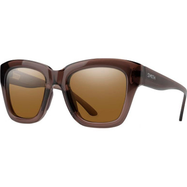 Crystal Rosewood/Chromapop Brown Polarised Lenses
