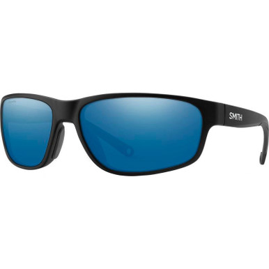 Matte Black/Chromapop Blue Mirror Polarised Glass Lenses