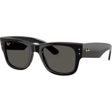 Black/Dark Grey Glass Lenses