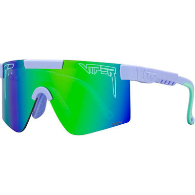 Pit Viper The Originals Narrow, Moontower Lilac/Blue Green HDPV Mirror Polarised Lenses