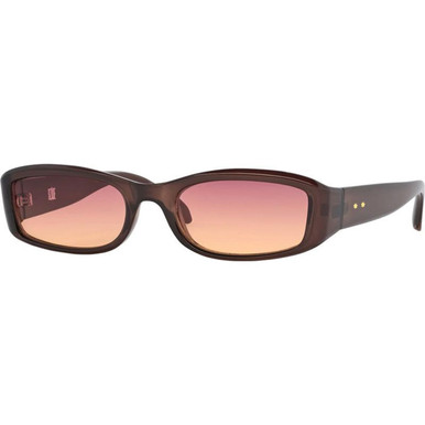 Szade Hart - Mocha/Before Sunset Red Orange Gradient Lenses