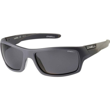 O'Neill ONS Barrel 2.0 - Matte Grey/Smoke Polarised Lenses