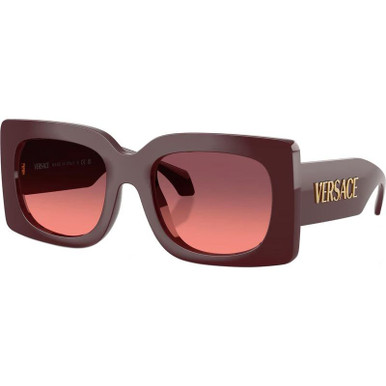 Burgundy/Pink Violet Gradient Lenses