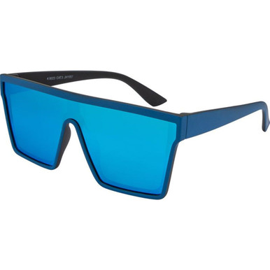 Just Sunnies Kids 8023, Blue/Blue Mirror Lenses