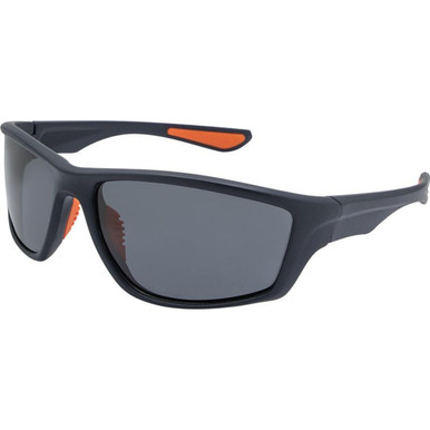 JS Eyewear 7052, Matte Navy/Smoke Polarised Lenses