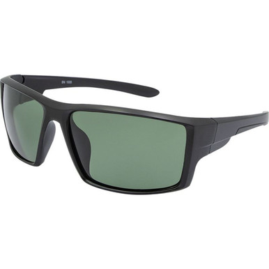 JS Eyewear 7329 - Black/Green Lenses
