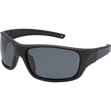 JS Eyewear 7345, Black/Smoke Polarised Lenses