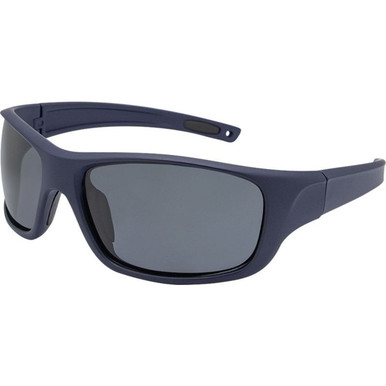 JS Eyewear 7345 - Navy/Smoke Polarised Lenses