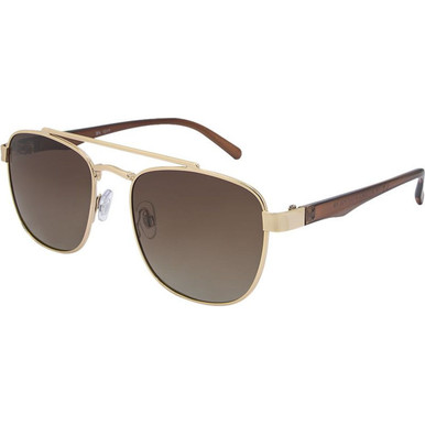 JS Eyewear 2871 - Gold/Brown Polarised Lenses