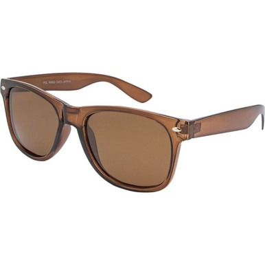 JS Eyewear 5842, Brown/Brown Polarised Lenses