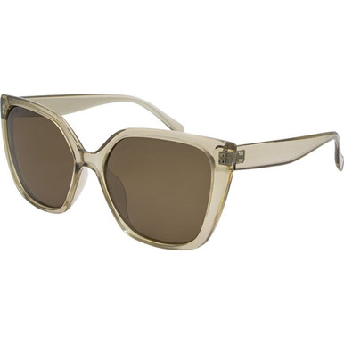 JS Eyewear 5892 - Brown/Brown Polarised Lenses