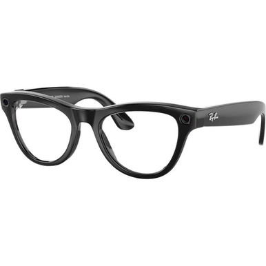 Ray-Ban Smart Glasses Skyler RW4010 - Black/Cerulean Blue Photochromic Lenses