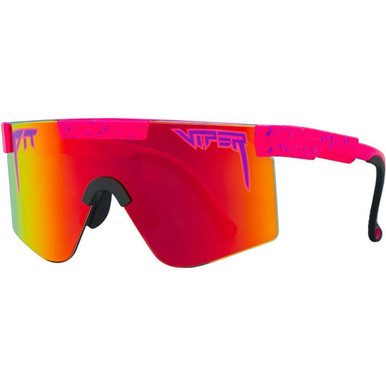 Pit Viper The Pit Viper Junior, Radical Pink/Rainbow Mirror Lenses