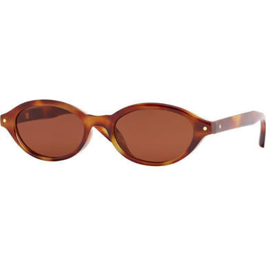 Szade Nolan, Maple Tortoiseshell/Cacao Brown Lenses