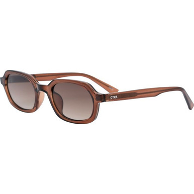 Otra Abby - Transparent Maple/Brown Gradient Lenses