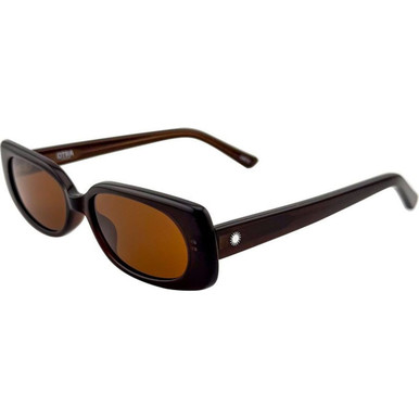 Otra Bronte - Dark Chocolate/Brown Lenses