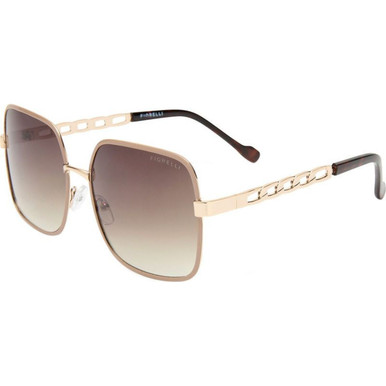 Blush and Gold/Brown Gradient Lenses