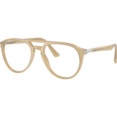Persol Glasses PO3160V - Opal Beige/Clear Lenses