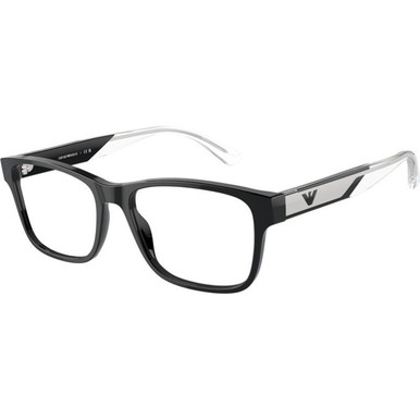 Emporio Armani Glasses EA3239 - Black/Clear Lenses