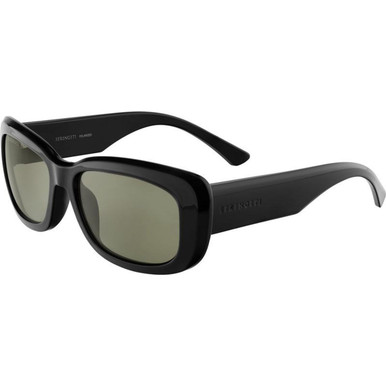 Shiny Black/555nm Photochromic Polarised Glass Lenses