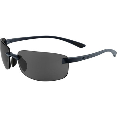 Serengeti Rick - Matte Crystal Black/CPG PhD 2.0 Photochromic Polarised Lenses