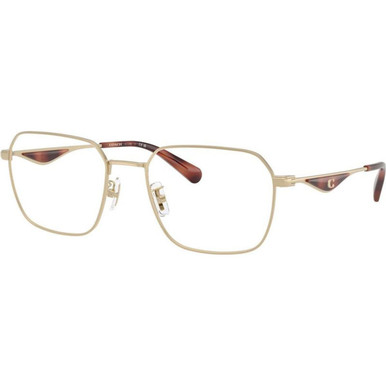 Coach Glasses HC5186 - Satin Light Gold/Clear Lenses 54 Eye Size