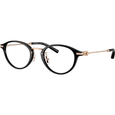 Coach Glasses HC6268D - Black/Clear Lenses