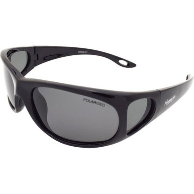 Mangrove Jacks Nomad - Matte Black/Smoke Polarised Lenses