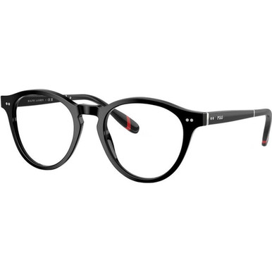 Shiny Black/Clear Lenses 51 Eye Size