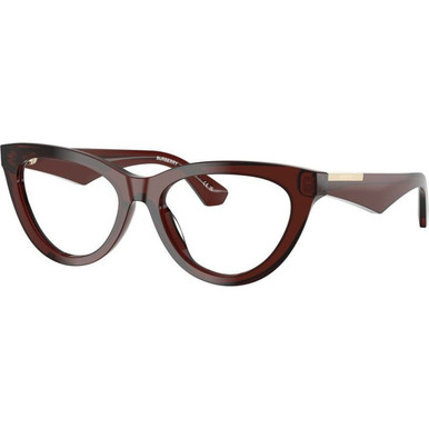 Burberry Glasses BE2418U - Brown/Clear Lenses 53 Eye Size