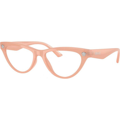 Versace Glasses VE3364U - Opalescent Pink/Clear Lenses