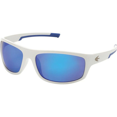 White/Blue Mirror Polarised Lenses