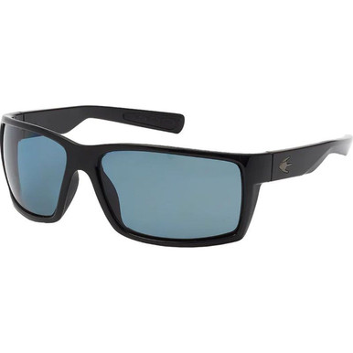 Shiny Black/Smoke Polarised Lenses