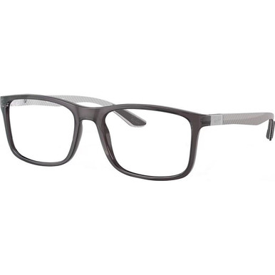 Transparent Grey/Clear Lenses 53 Eye Size