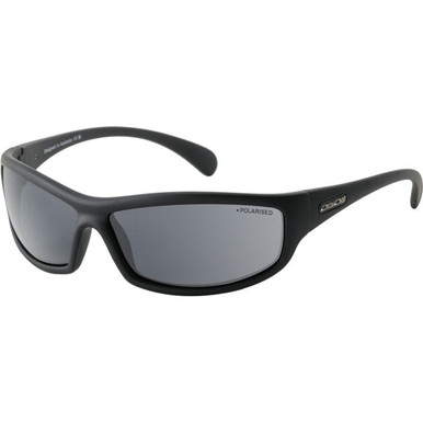 Dirty Dog Swivel - Satin Black/Grey Polarised Lenses