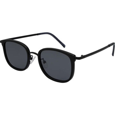 SIN Eyewear Tommy - Matte Black/Smoke Polarised Lenses