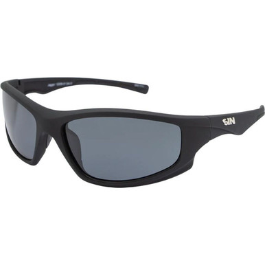 SIN Eyewear Jagger - Rubber Black/Smoke Polarised Lenses